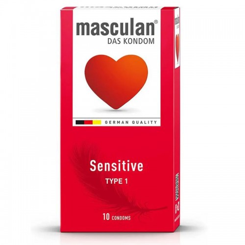 Masculan Sensitive Condoms Type 1 - 10 Pieces