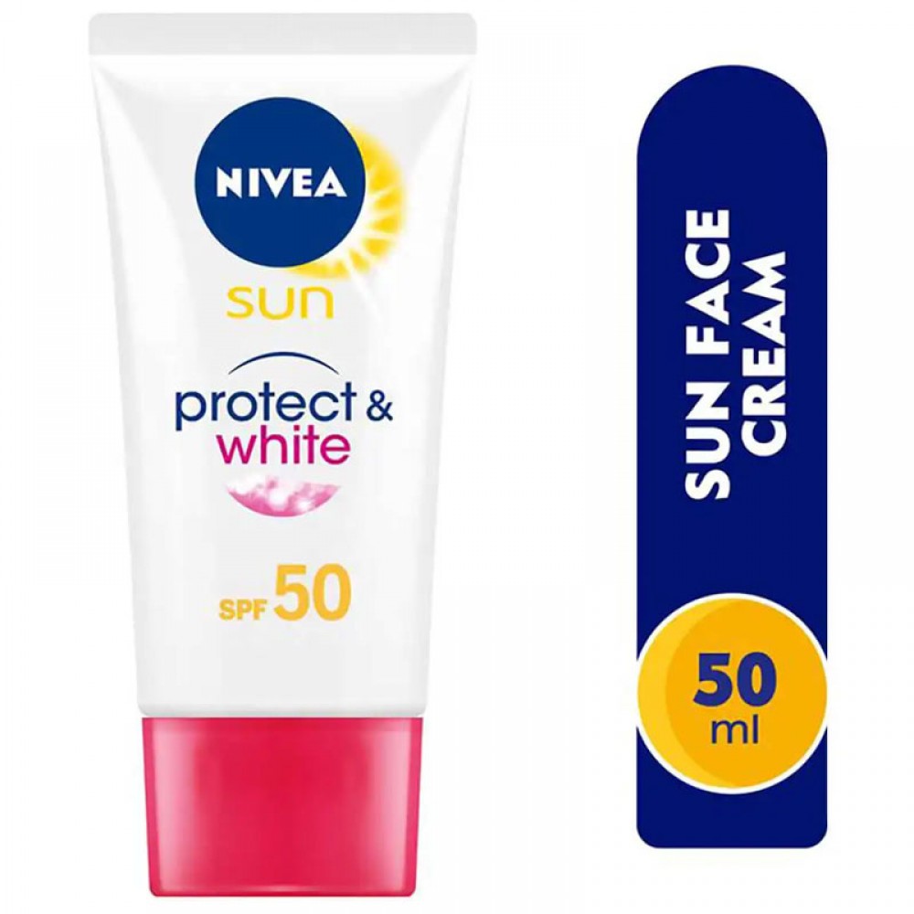 Nivea Sun Protect Face Cream, Spf 50, 50Ml