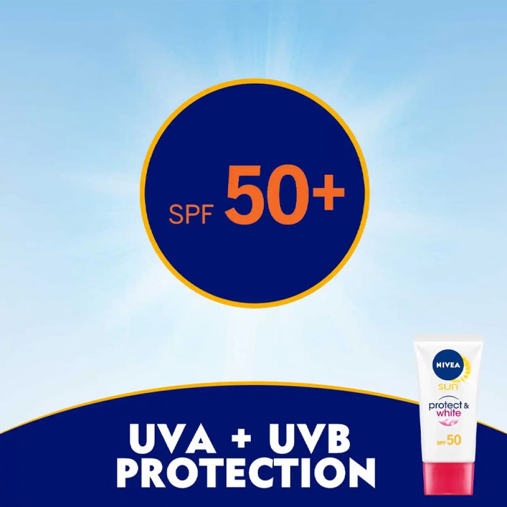 نيفيا كريم الوجة للحماية والتفتيح 50 مل - SPF 50