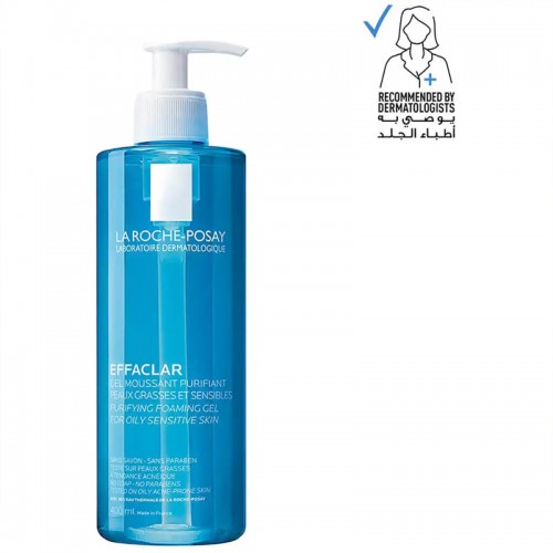 La Roche-Posay Effaclar Acne Foaming Cleansing Gel for Oily and Acne Prone Skin 400ml