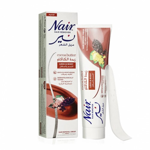 Nair Hair Removal Cream Cocoa Butter For Legs & Body - 110ml