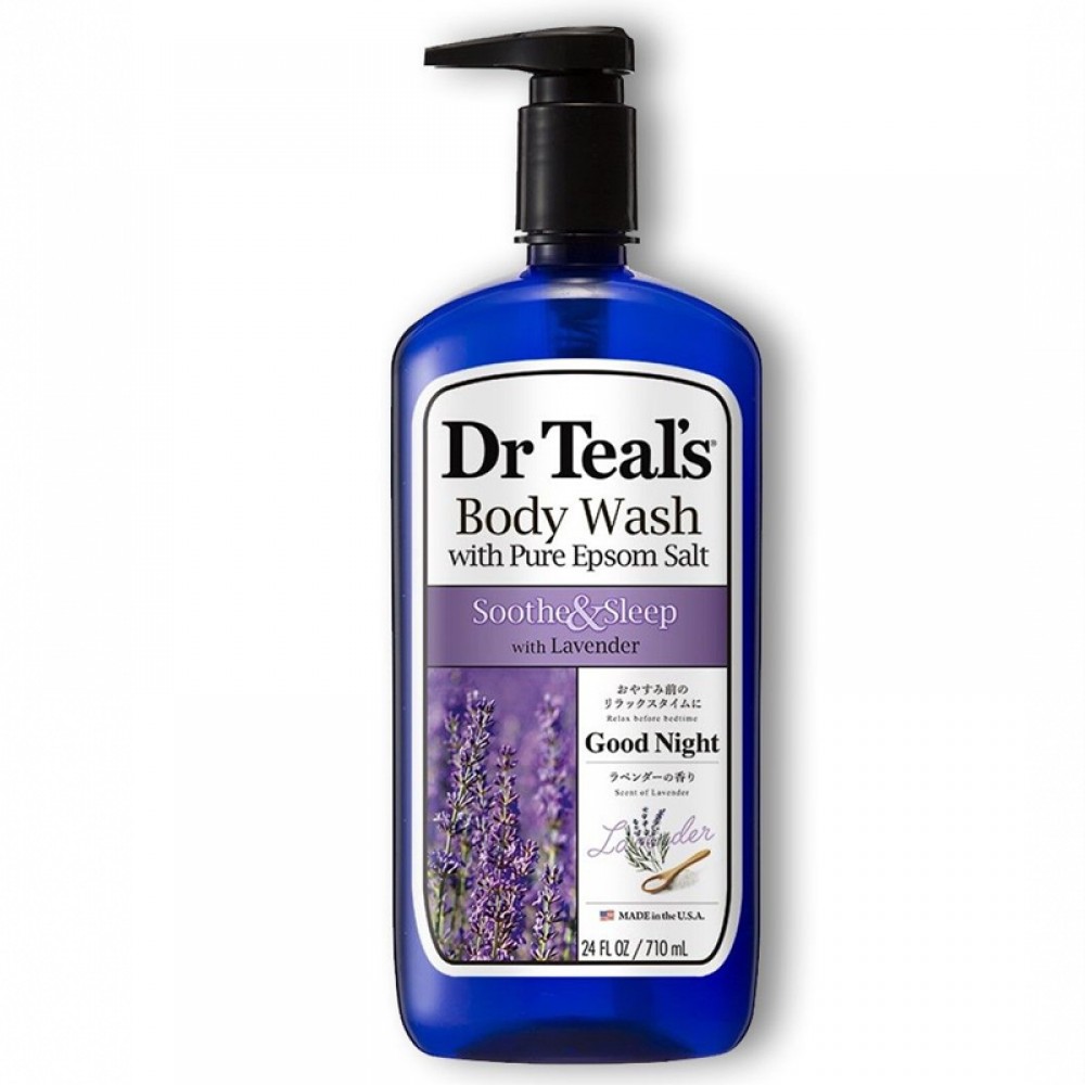 Dr Teals, Body Wash, Soothe & Sleep, Lavender -710 Ml