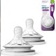 Philips AVENT Natural baby teat slow flow 1m+ 2PK