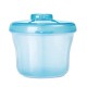 BPA-free Material Milk Powder Dispenser With Rotating Cap, Removable Inner Sections- Blue