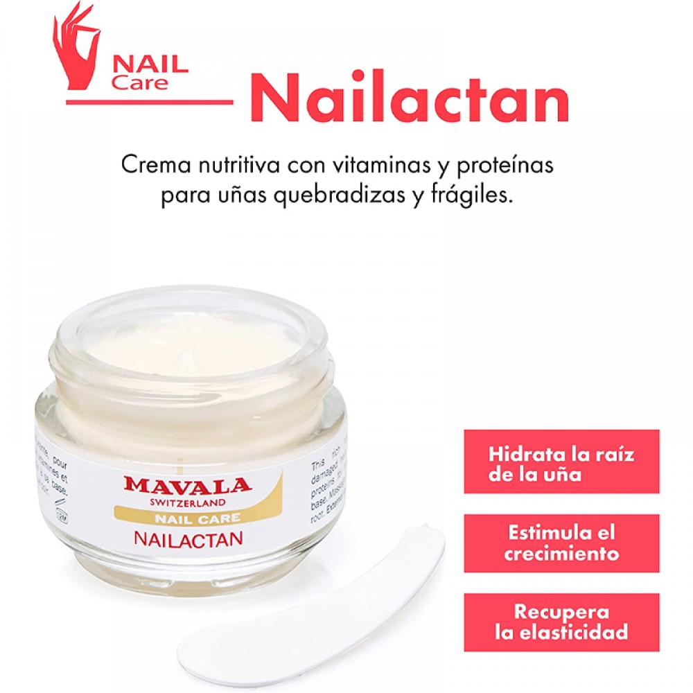 Mavala Nailactan Nutritive Cream For Damaged Nails - 15ml