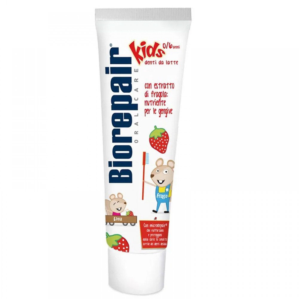 Biorepair Junior Strawberry Toothpaste - 50ml