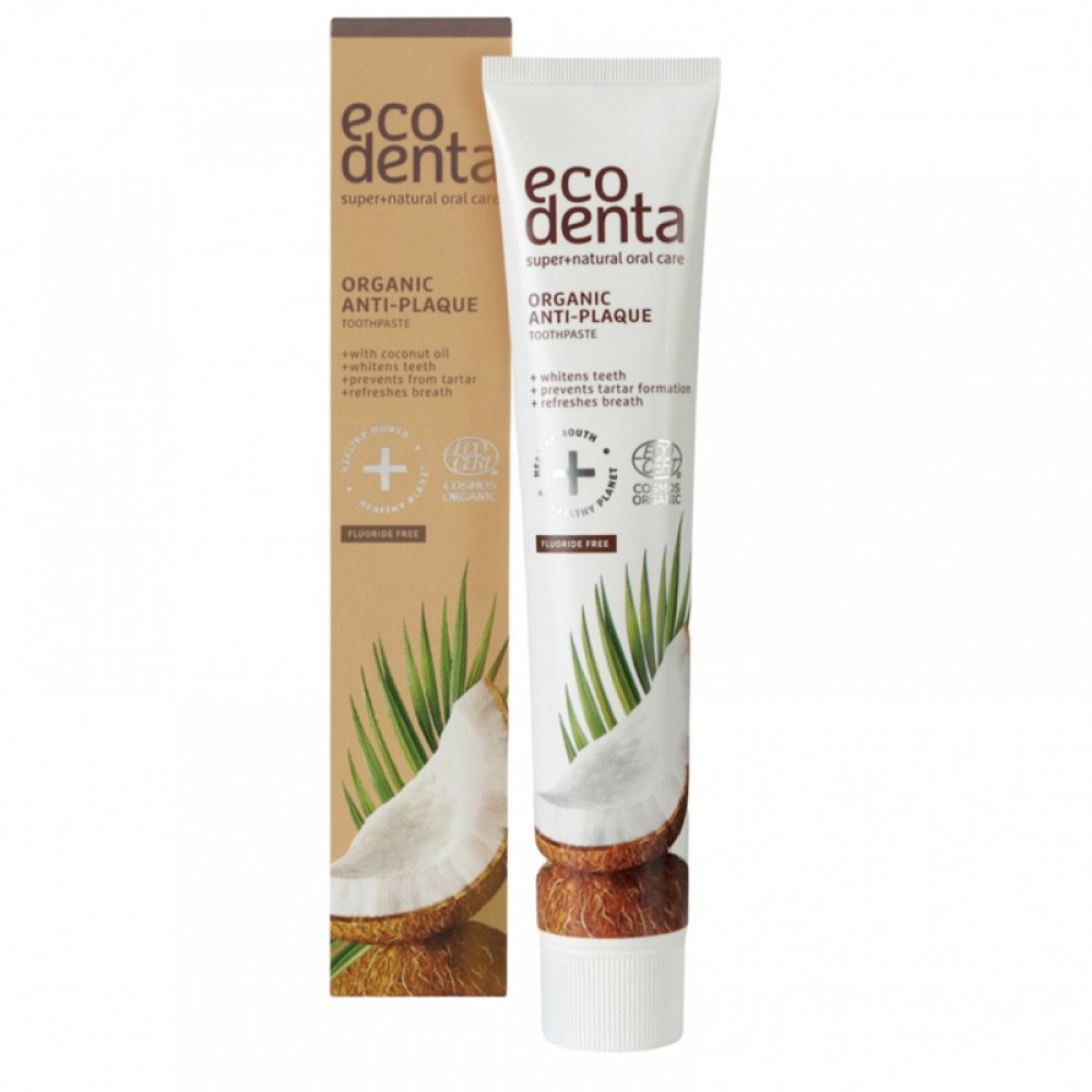 Toothpaste with coconut oil - Ecodenta 75mL