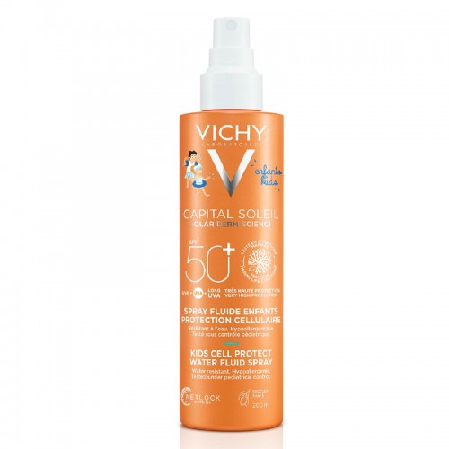 Vichy Capital Soleil SPF50+ Kids Cell Protect Water Fluid 200ml Vichy Capital Soleil SPF50+ Kids Cell Protect Water Fluid 200ml