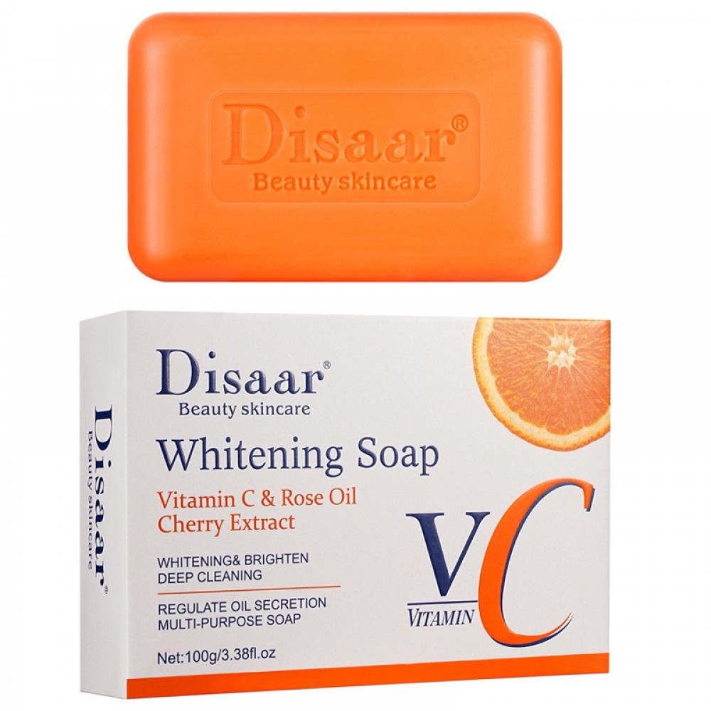 صابون استحمام من ديسار, صابون استحمام عضوي جديد من ديسار ، مصنوع يدويًا من فيتامين c ، صابون لتبييض الجسم