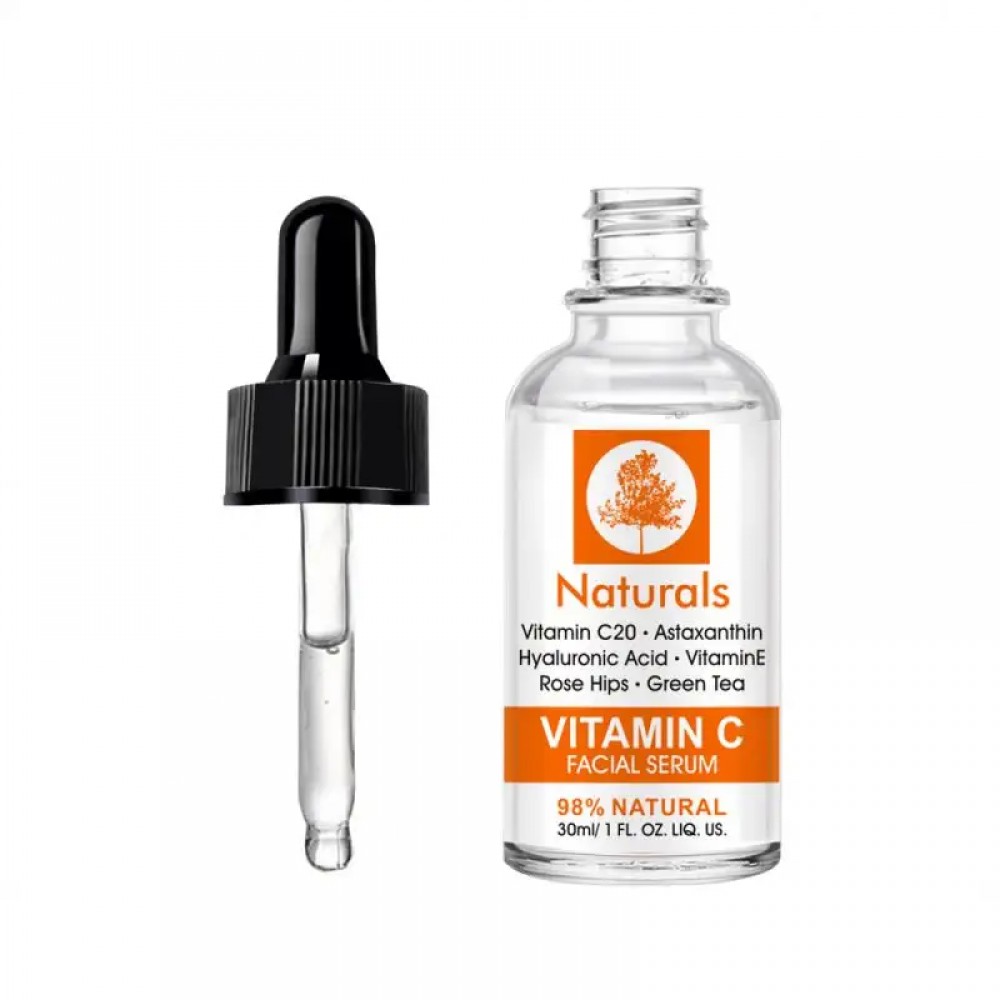 Vitamin C Serum with Hyaluronic Acid & Witch Hazel Reduce Dark Spots, Firmer Skin