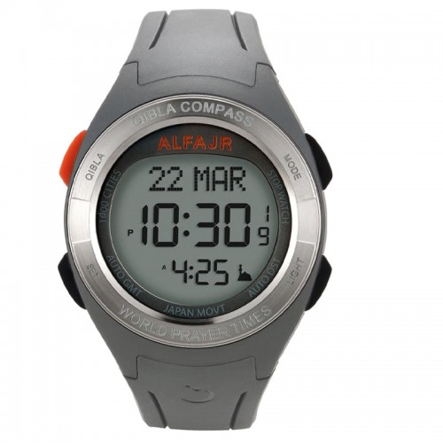 Sport Qibla Watch WQ-18 Gary Sport Qibla Watch WQ-18 Gary