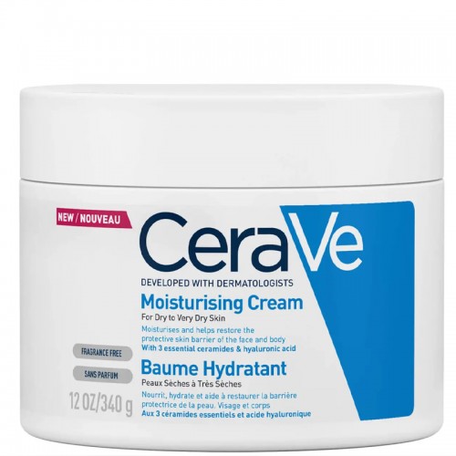 Moisturizing Cream For Dry Skin With Hyaluronic Acid Multicolour 340g Moisturizing Cream For Dry Skin With Hyaluronic Acid Multicolour 340g