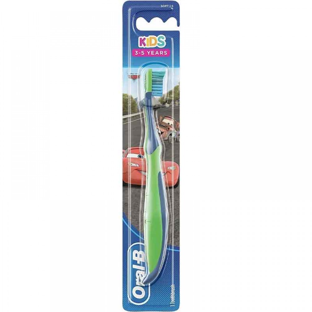 Soft Toothbrush For Kids 3-5 Years Assorted