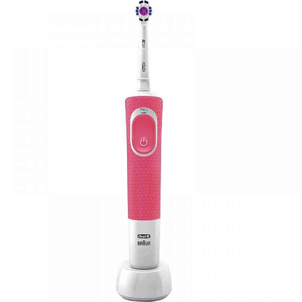 ORAL-B , VITALITY ELECTRIC RECHARGEABLE TOOTHBRUSH , ROSE