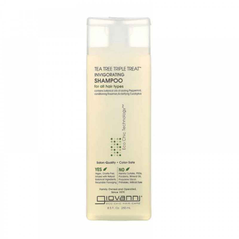 Giovanni Tea Tree Triple Treat Shampoo - 250ml