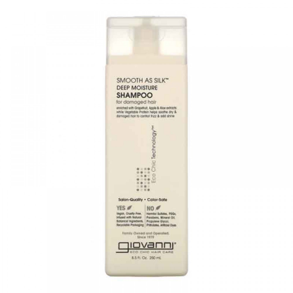 Giovanni Smooth As Silk Deeper Moisture Shampoo - 250ml