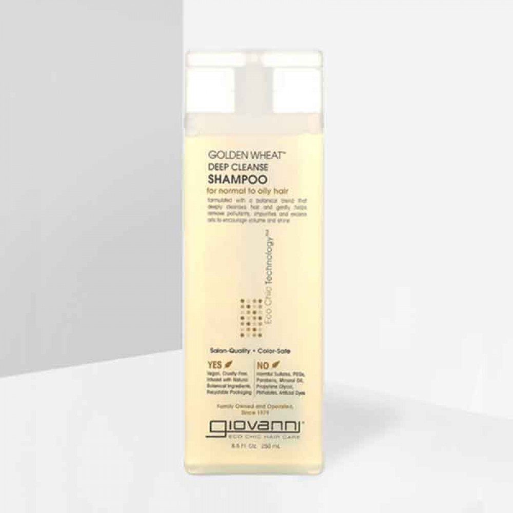 Giovanni‏ Golden Wheat Deep Cleanse Shampoo - 250ml