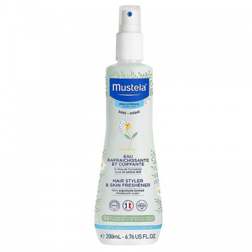 MUSTELA BABY HAIR STYLER AND SKIN FRESHENER 200ML MUSTELA BABY HAIR STYLER AND SKIN FRESHENER 200ML