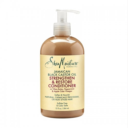 بلسم زيت الخروع الأسود الجامايكي لتقوية وتعزيز نمو الشعر من شيا مويستشر - 384 مل