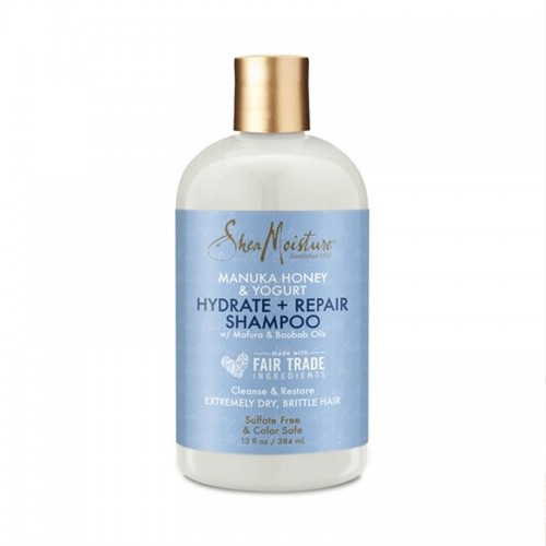 شامبو مرطب ومعالج للشعر التالف بخلاصة عسل المانوكا والزبادي وزبدة الشيا من شيا مويستشر- 384مل