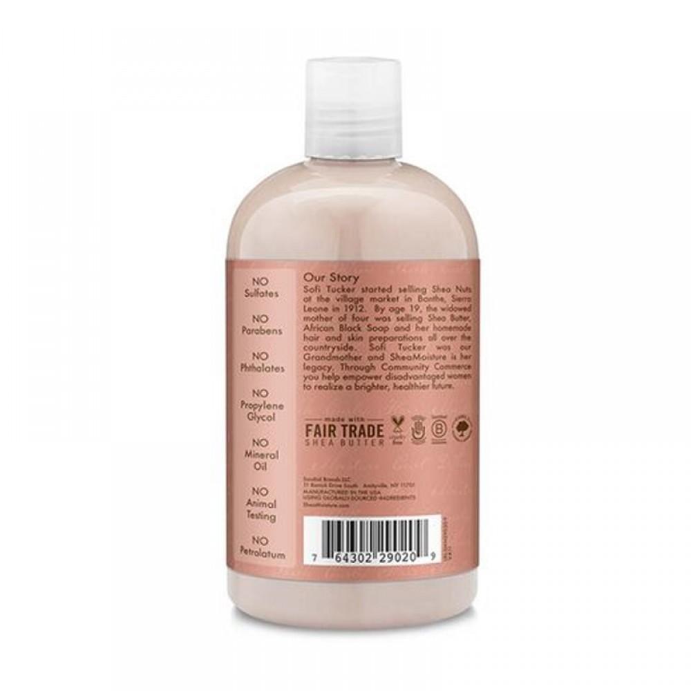 Shea Moisture Coconut & Hibiscus & Curl & Shine Shampoo - 384ml