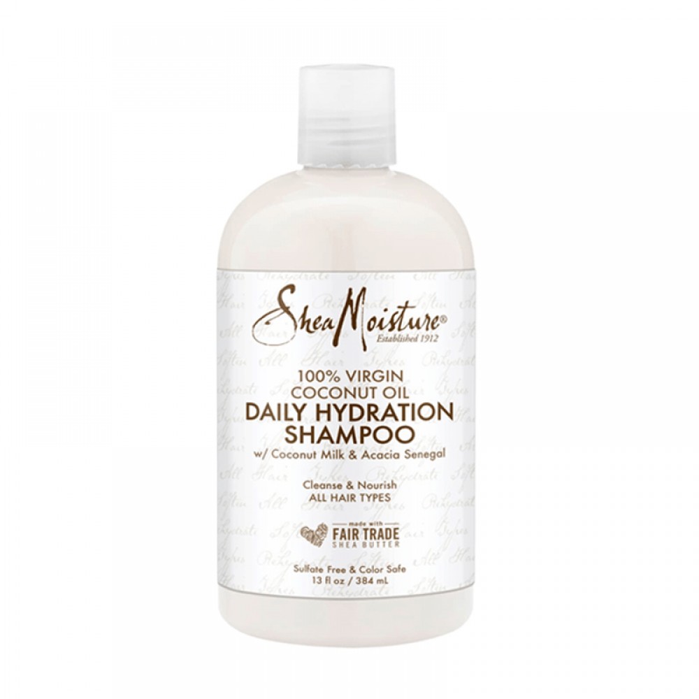 Shea Moisture 100% Virgin Coconut Oil Daily Hydration Shampoo - 384ml