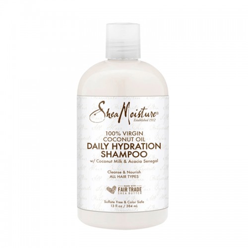 Shea Moisture 100% Virgin Coconut Oil Daily Hydration Shampoo - 384ml