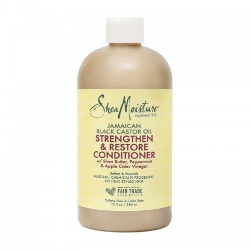 بلسم بزيت الخروع الأسود الجامايكي لتقوية وتعزيز نمو الشعر من شيا مويستشر - 384 مل