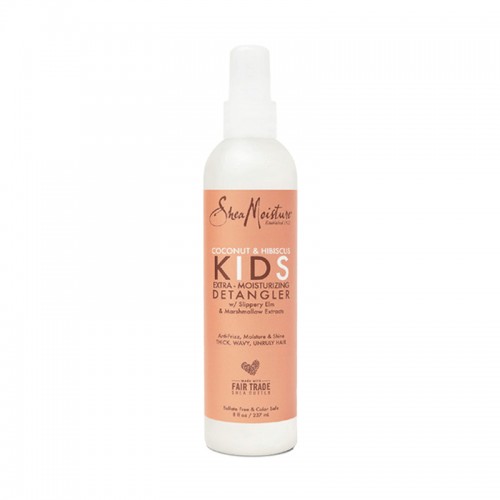 بخاخ مرطب لفك تشابك الشعر بجوز الهند والكركديه من شيا مويستشر للأطفال - 237مل