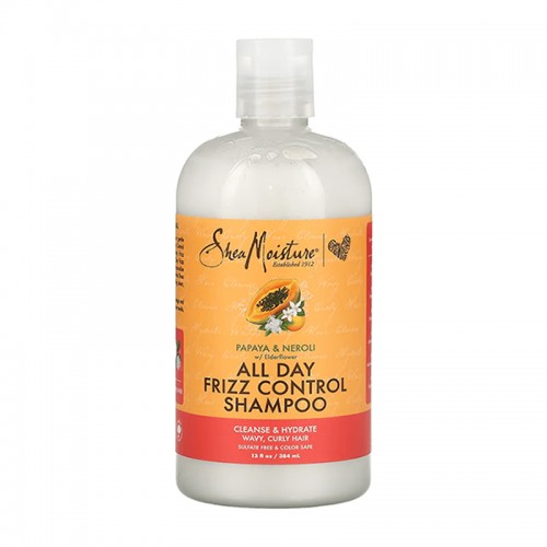 Shea Moisture All Day Frizz Control Shampoo Papaya & Neroli - 384ml