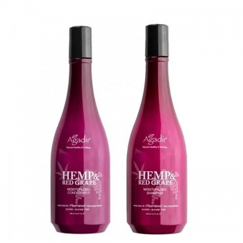 Agadir Red Grape Seed Oil Conditioner + Moisturizing Shampoo