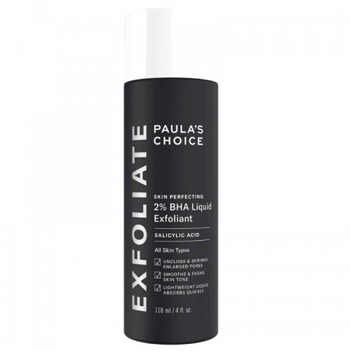 Paulas Choice--SKIN PERFECTING 2% BHA Liquid Salicylic Acid Exfoliant--Facial Exfoliant for Blackheads, Enlarged Pores, Wrinkles & Fine Lines, 4 oz (118ml) Bottle Paulas Choice--SKIN PERFECTING 2% BHA Liquid Salicylic Acid Exfoliant--Facial Exfoliant for Blackheads, Enlarged Pores, Wrinkles & Fine Lines, 4 oz (118ml) Bottle