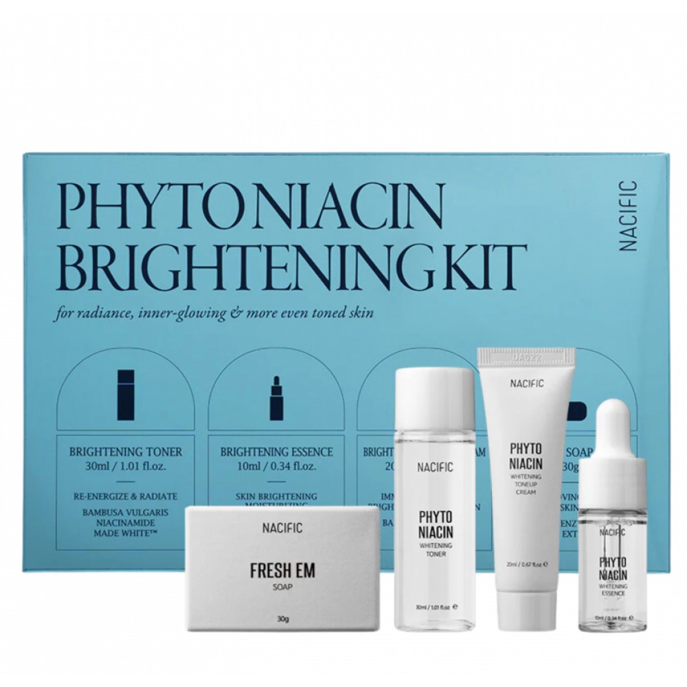 Nacific Phyto Niacin Brightening Kit - 4 Pieces