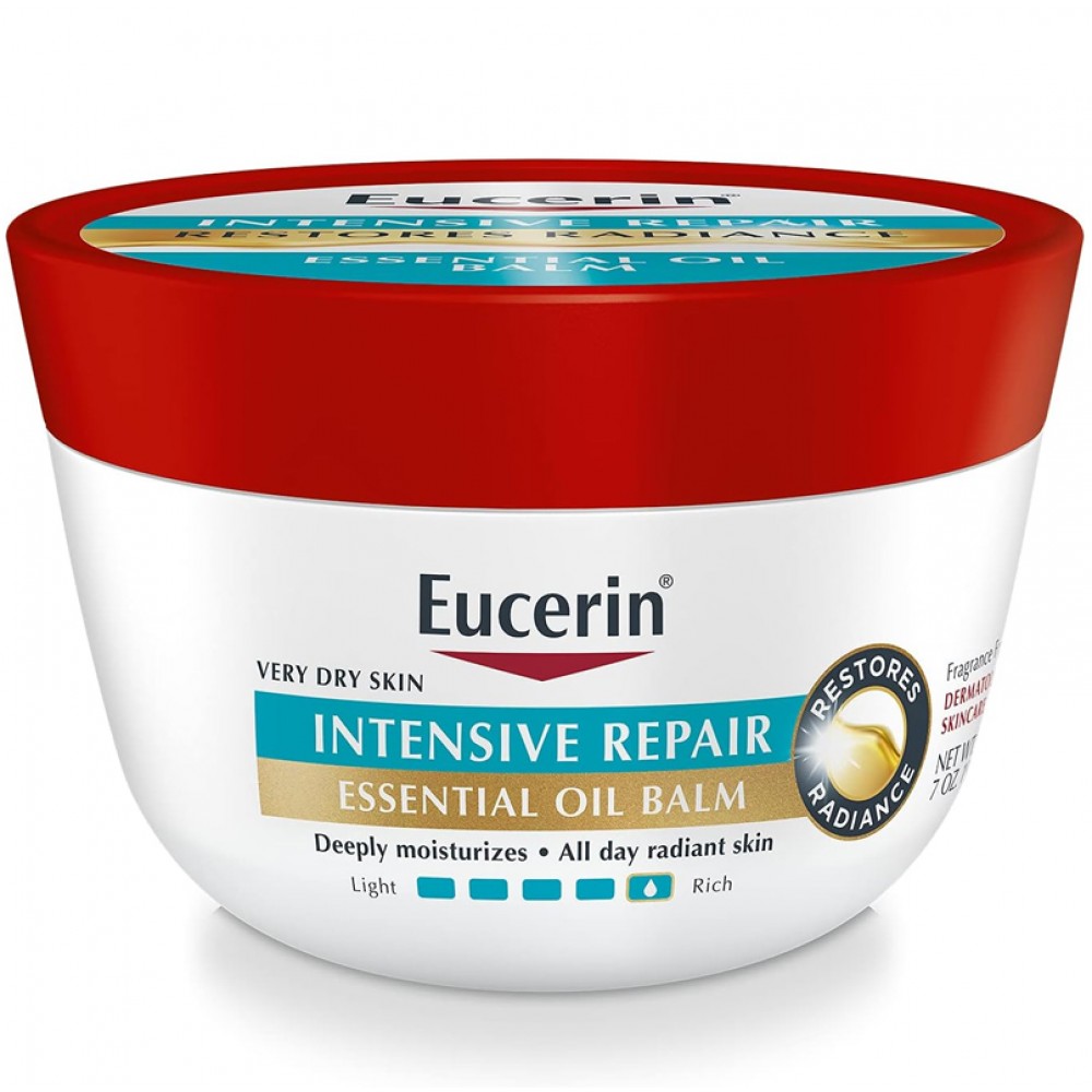 Eucerin, Intensive Repair Essential Oil Balm, Fragrance Free, 7 oz (198 g)