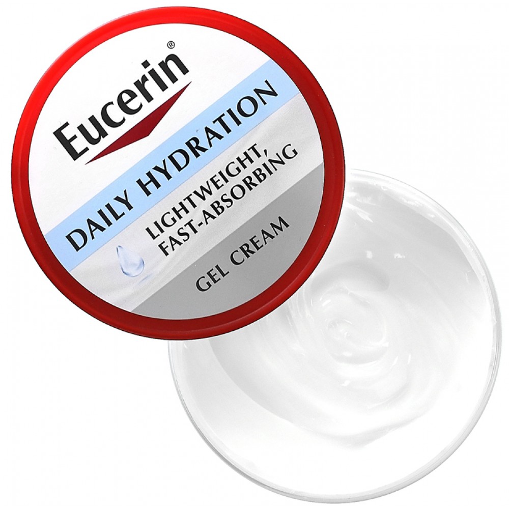 Eucerin, Daily Hydration Gel Cream, Fragrance Free, 12 oz (340 g)