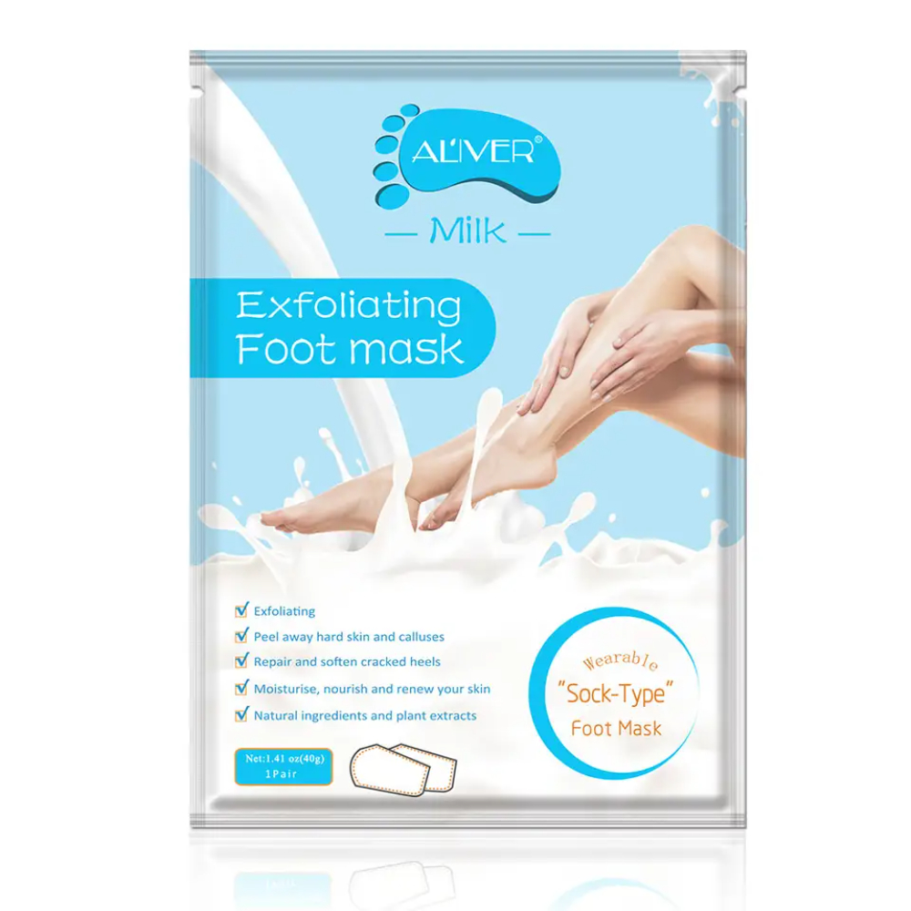 Aliver Exfoliatng Foot Mask Milk 40 g