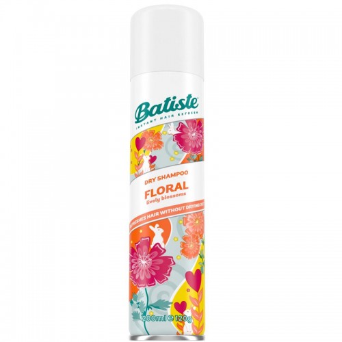 BATISTE - DRY SHAMPOO, FLORAL, LIVELY BLOSSOM, 200ML