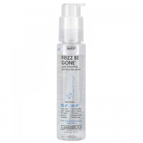 Giovanni, Frizz Be Gone, Super Smoothing, Anti-Frizz Hair Serum, 2.75 fl oz (81 ml)