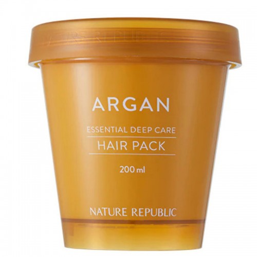 Nature Republic Argan Essential Deep Care Hair Pack, 200ml Nature Republic Argan Essential Deep Care Hair Pack, 200ml