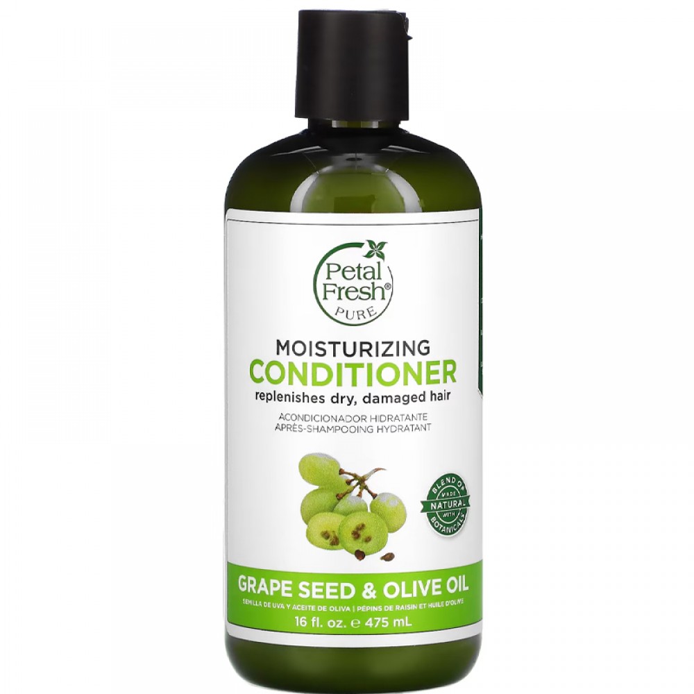 Petal Fresh, Moisturizing Conditioner, Grape Seed & Olive Oil, 16 fl oz (475 ml)