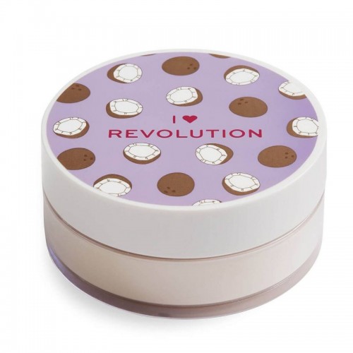 بودرة تثبيت ميكب رفليوشن اي هارت - كوكونت  بودرة تثبيت ميكب رفليوشن اي هارت - كوكونت