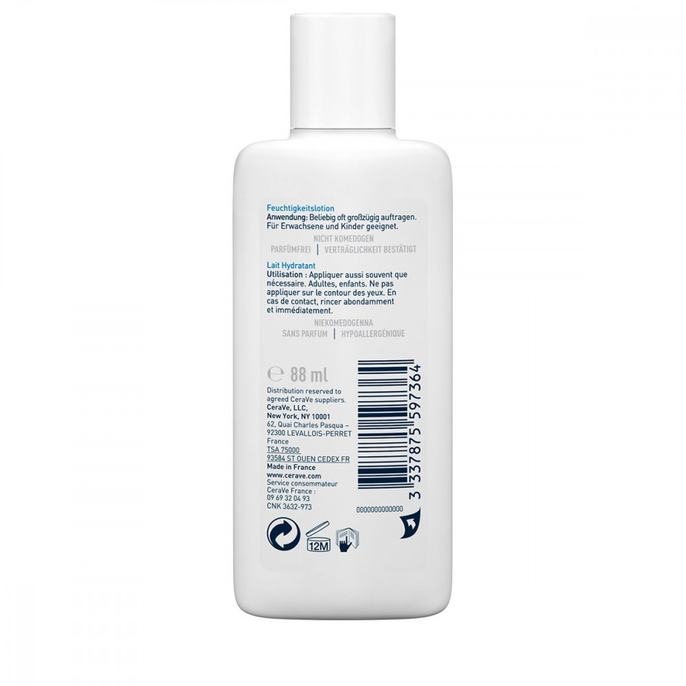 CeraVe Moisturizing Lotion for Dry Skin - 88 ml