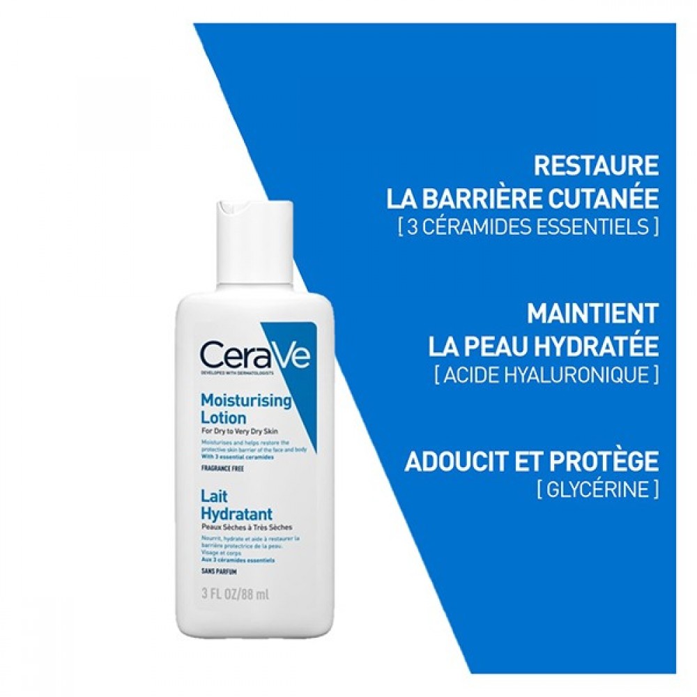 CeraVe Moisturizing Lotion for Dry Skin - 88 ml