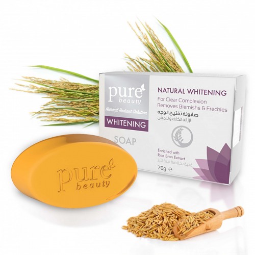 Pure Beauty Natural Whitening Soap - 70g Pure Beauty Natural Whitening Soap - 70g
