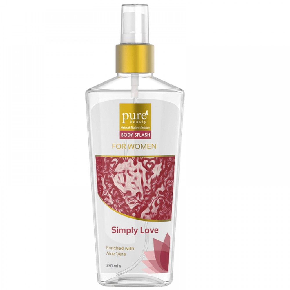 Pure Beauty Body Splash Simply Love For Women - 250ml