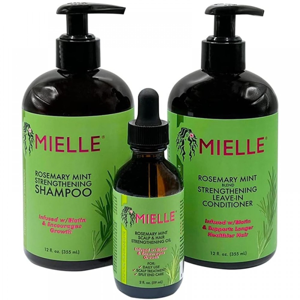 Rosemary Mint Scalp & Edge Cleansing Oil- MIELLE