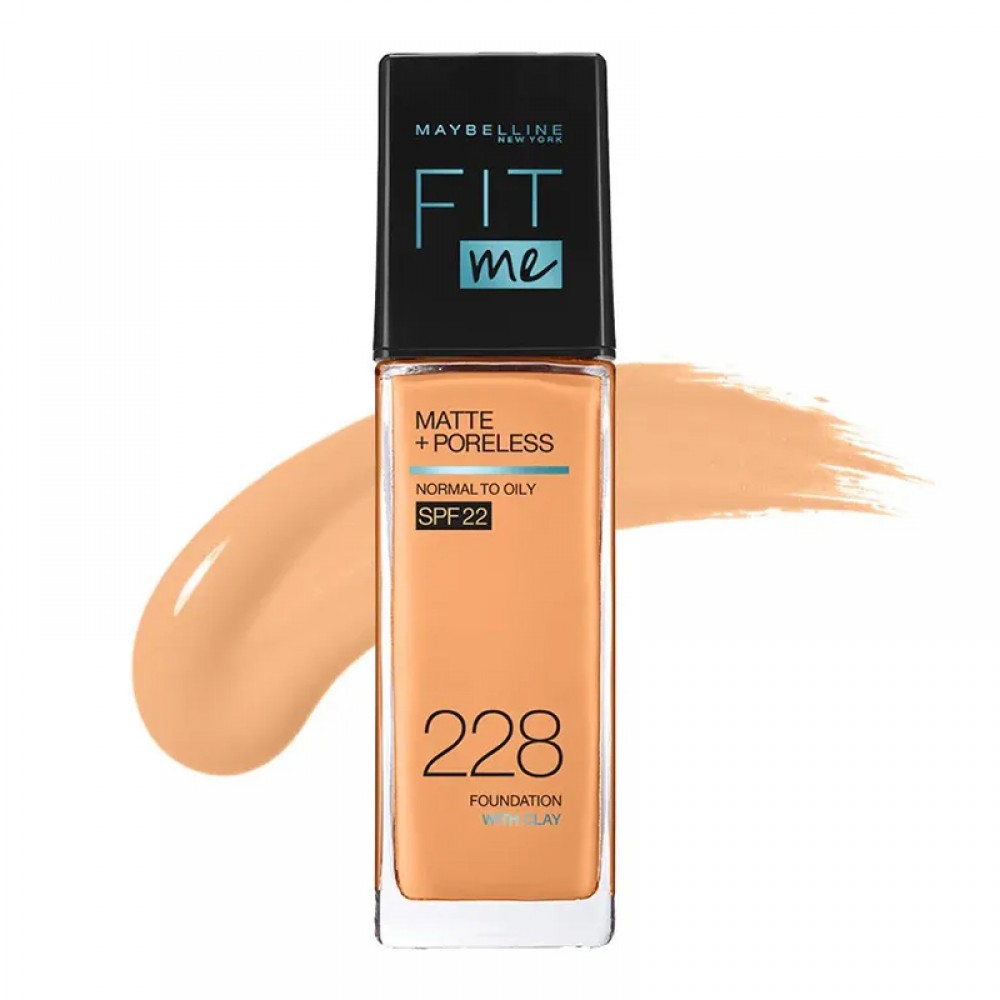 Maybelline Fit Me Foundation Matte & Porless No.228