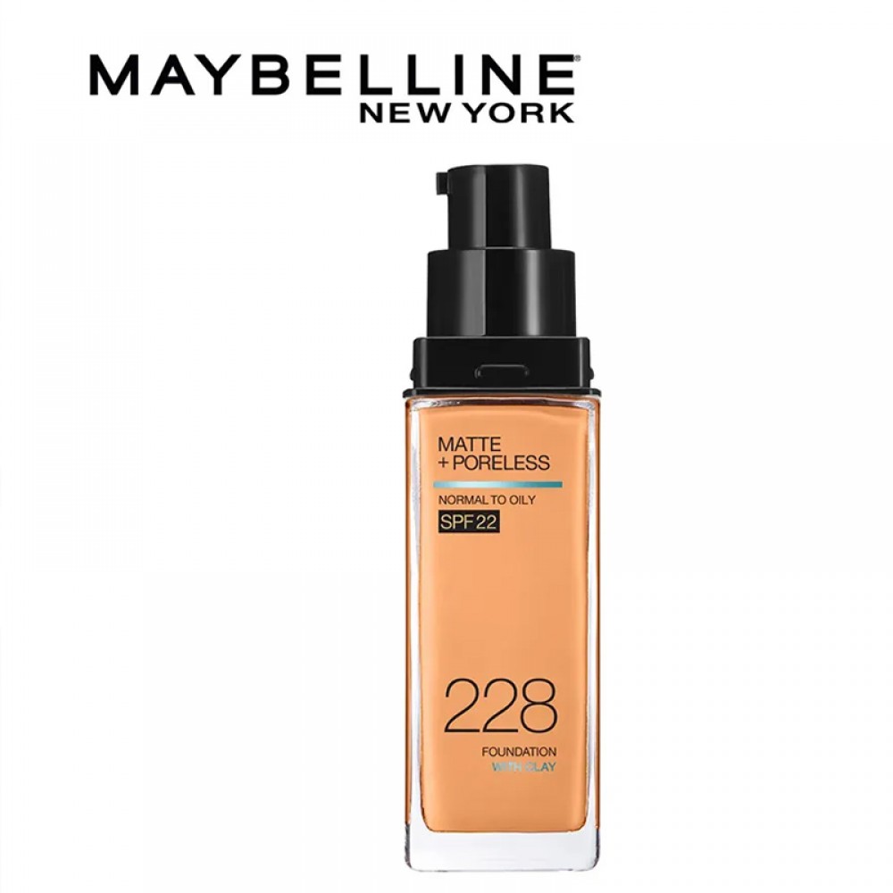 Maybelline Fit Me Foundation Matte & Porless No.228