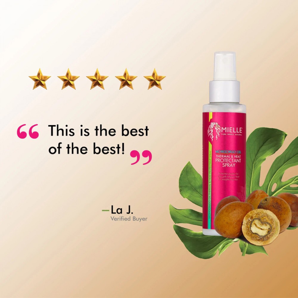 Mielle Mongongo Oil Thermal & Heat Protectant Spray