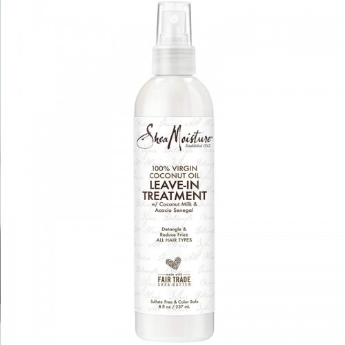 SheaMoisture 100% Virgin Coconut Oil Leave In Conditioner - 8 fl oz SheaMoisture 100% Virgin Coconut Oil Leave In Conditioner - 8 fl oz